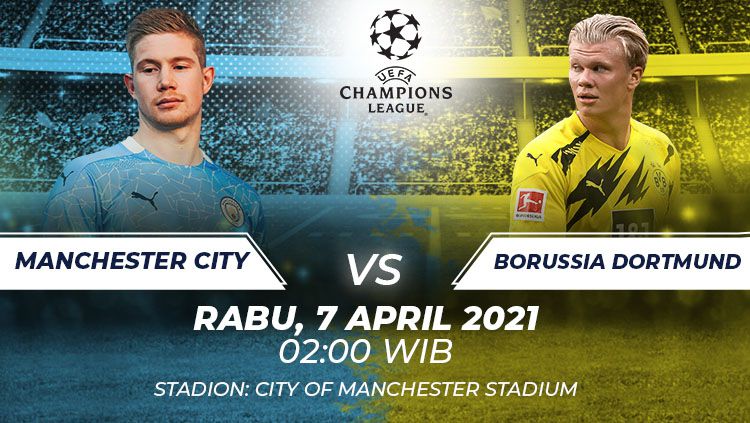 Prediksi Bola Manchester City vs Borussia Dortmund: Duel Pembuktian Bintang Muda